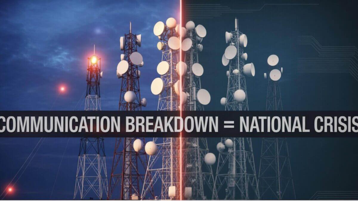 How communication Glitch Could Collapse Everything: Why Mission-Critical Networks Matter for National Security