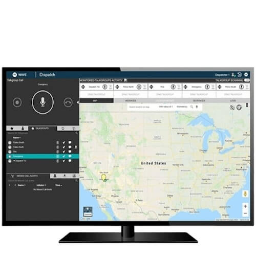 Motorola WAVE PTX™ Dispatch Cloud Software
